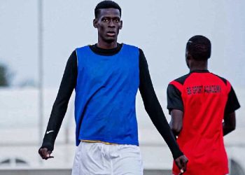 Mouhamed Tahirou Diao pose ses valises au Portugal pour son premier contrat pro